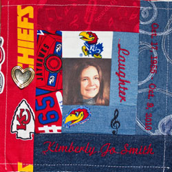 Organ and Tissue Donation, Donor Memorial Quilt (Midwest Transplant Network, Kansas and Missouri)