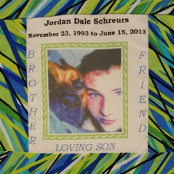 Organ and Tissue Donation, Donor Memorial Quilt (Midwest Transplant Network, Kansas and Missouri)