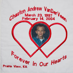 Organ and Tissue Donation, Donor Memorial Quilt (Midwest Transplant Network, Kansas and Missouri)