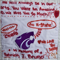 Organ and Tissue Donation, Donor Memorial Quilt (Midwest Transplant Network, Kansas and Missouri)