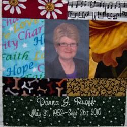 Organ and Tissue Donation, Donor Memorial Quilt (Midwest Transplant Network, Kansas and Missouri)