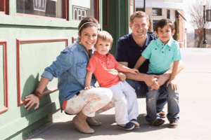 Sadie Miller and family