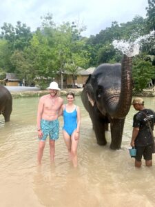 Joey & Audrey Sughroue in Thailand