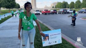 Aisha Johnson talks about her daughter Era'shae, who became a Donor Hero in October 2022. 